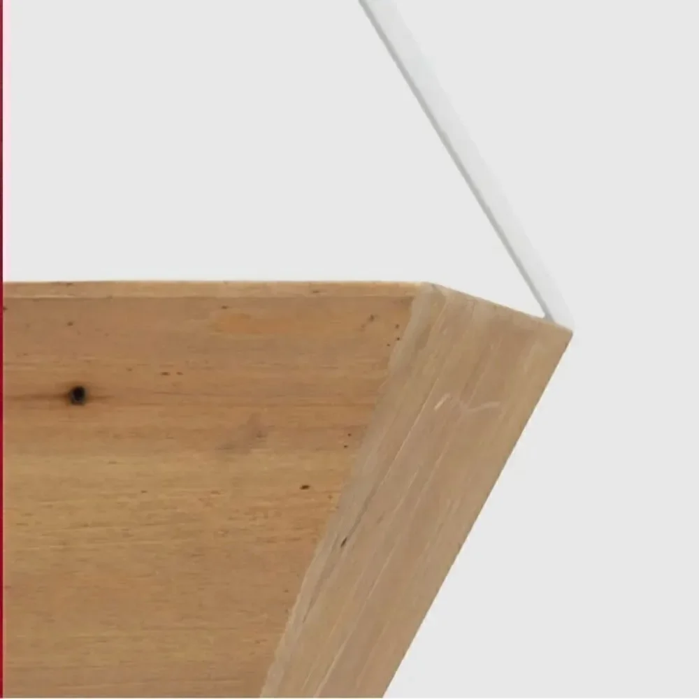 Wall Pocket Wood Organizer